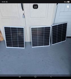 (New) Renogy 50 watt solar panels 25 eatch