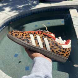 Adidas Samba OG “Preloved Red Leopard” Size 7.5W
