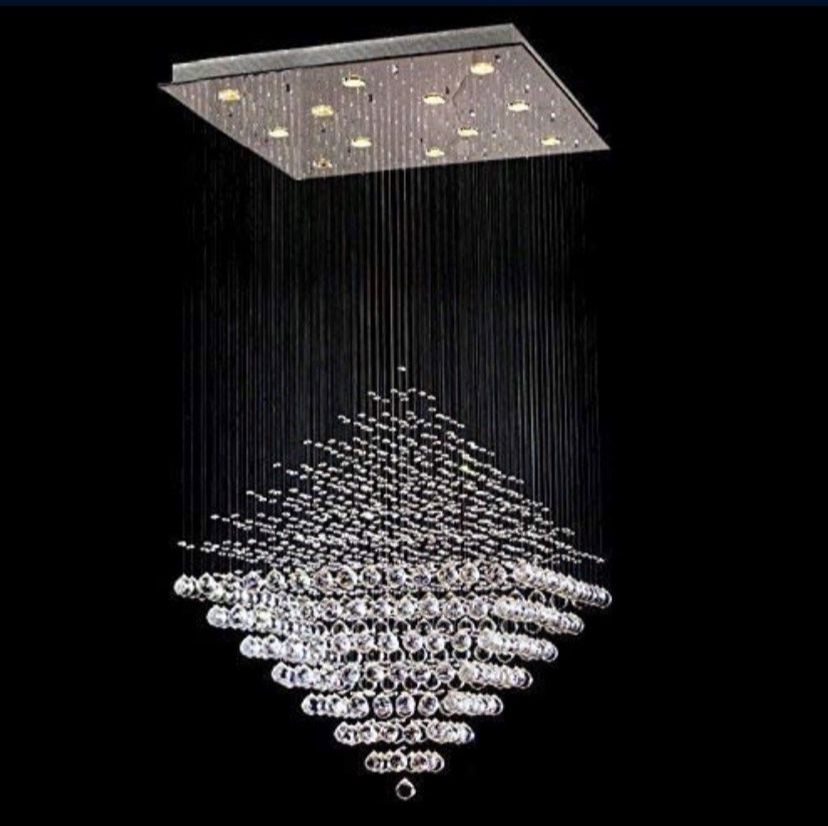 Brand new crystal chandelier/channel light/luxury chandelier/home decor/Light fixtures /home goods