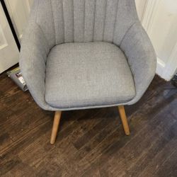 Stylish Grey Accent Chair | EVERYTHING MUST GO