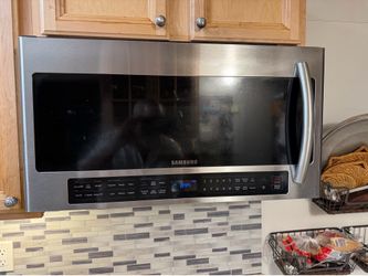 Samsung above range microwave