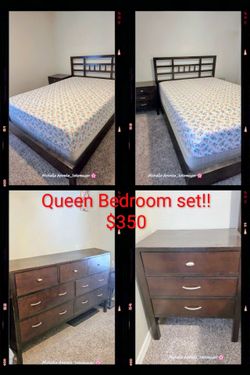 Queen Bedroom Set - 4 Pieces