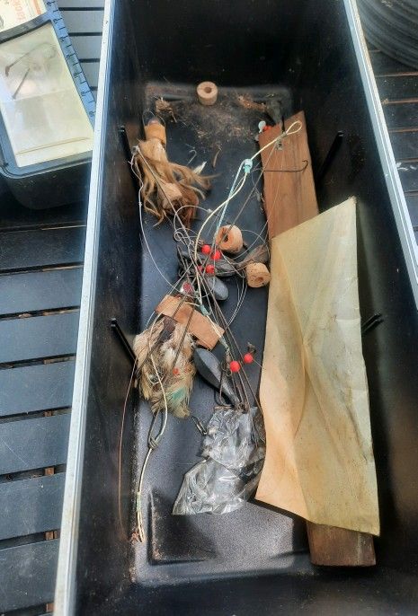 Vintage Sears tackle box - $65