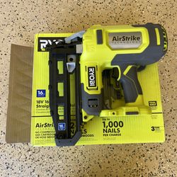 ONE+ 18V AirStrike 16-Gauge Cordless Finish Nailer (Tool Only)