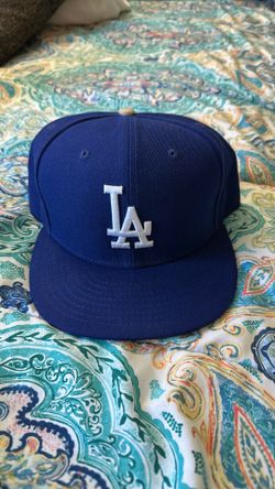 Los Angeles Dodgers New Era Fitted Hat 7 5/8 On Field Cap