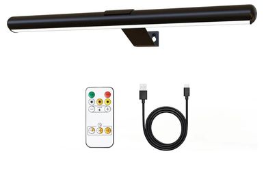 TINTINDOC 16inch Picture Light for Wall with Remote,Rechargeable Battery