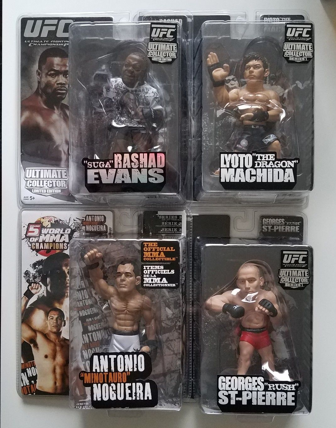 Round 5 mma ufc action figures