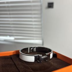 H Bracket Sliver White