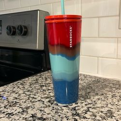 Starbucks Multi colored Tumbler