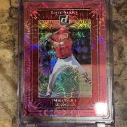 Mike Trout Elite Series Pink Foil ES10