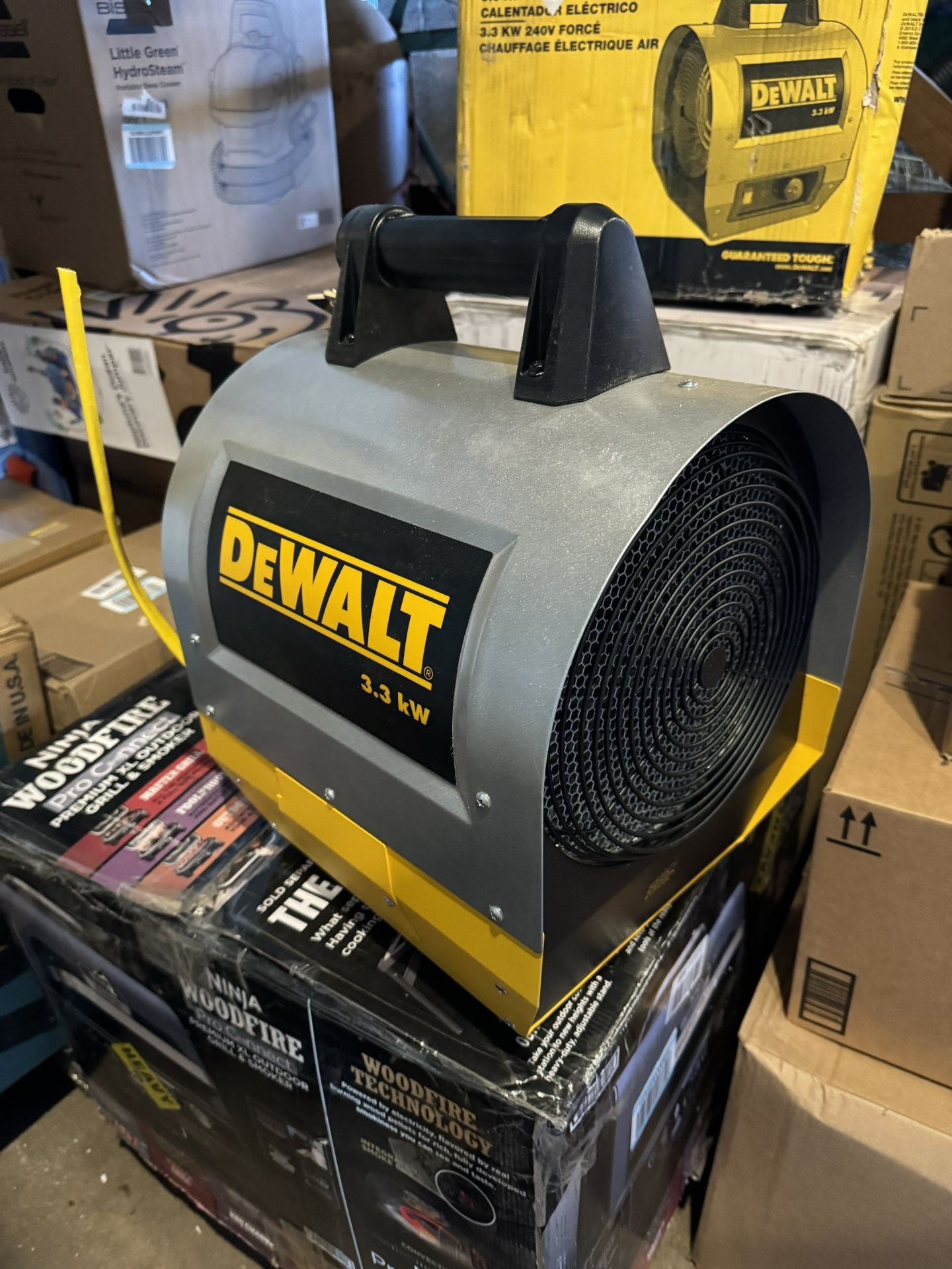 DeWALT Portable Forced Air Electric Heater 240V Single