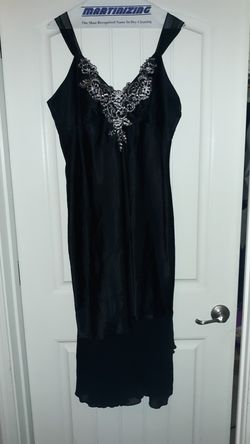 Black long gown