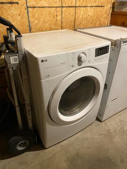 LG Front-Load Washer & Dryer White
