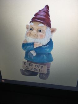 Keep off grass sign