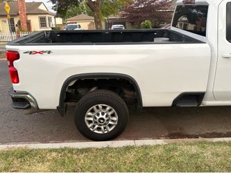 Pickup bed long bed Chevrolet 2024 take off Chevy silverado with tailgate, bumper tail lights, and bedliner