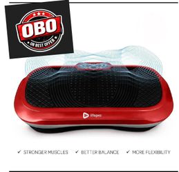 Work It! Like New LifePro Waver Vibration Plate, Red/Black