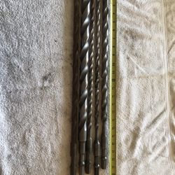5 heavy duty drill bits 