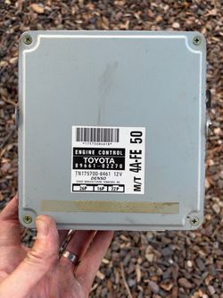 ECU for 1(contact info removed) Toyota Corolla | Manual | 4-AFE | OBD-2