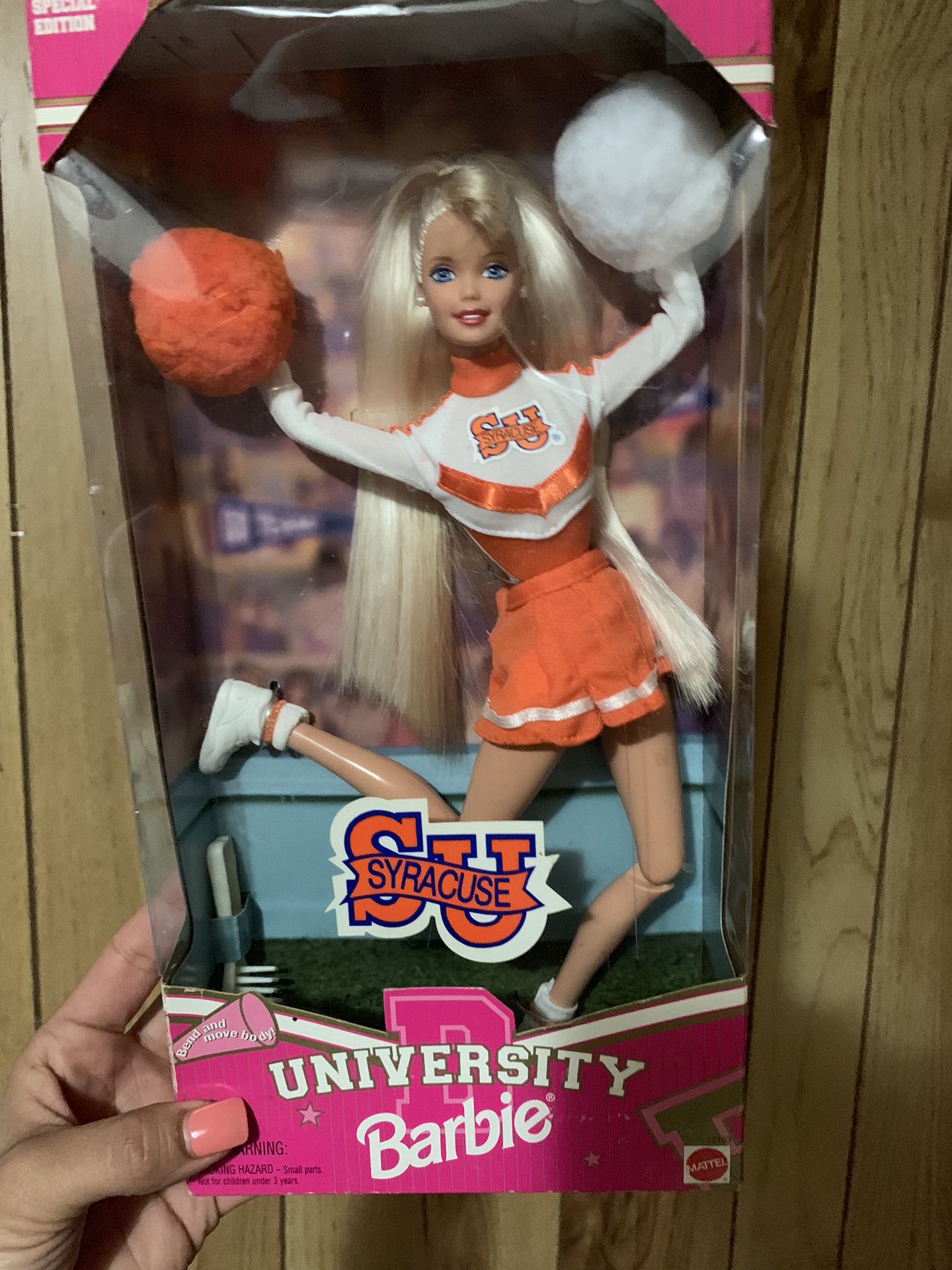Syracuse Cheer Barbie 1996