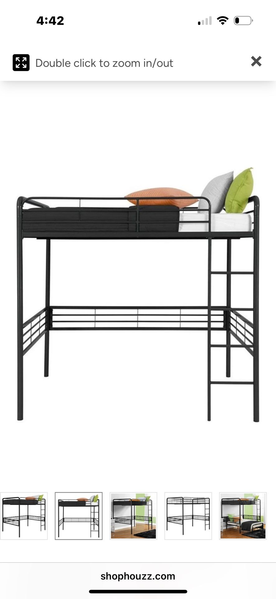 Bed Is Fully Assembled No Matress