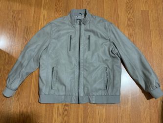 Calvin Klein Faux Leather Jacket Men’s XXL