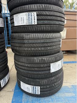 245/45ZR18 Kumho Majesty 9 (4) new tires installation and balance 50,000 miles warranty
