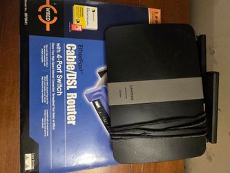 Two linksys routers