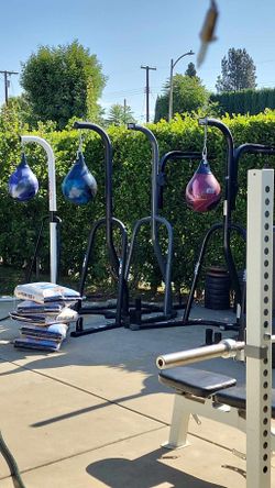 Aqua punching bag