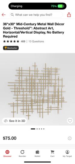 Threshold Abstract Wall Decor 