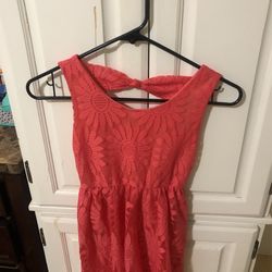 Girls Scarlet Summer Dress