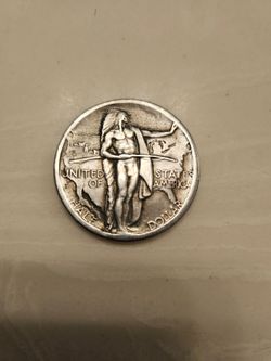 1928 Oregon Trail Commemorative Half Dollar Fantasy Coin