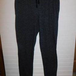 Mens size S Gray Jogger Sweatpants ~ Measures 34” Inseam 44” Total Length