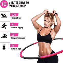 Weighted Hula Hoop for Adults New