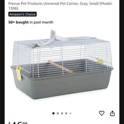 Prevue Pet Products Universal Pet Carrier, Gray, Small (Model: 1(