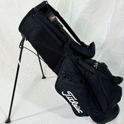 Titleist Lightweight Stand Golf Bag – Black | Excellent Condition