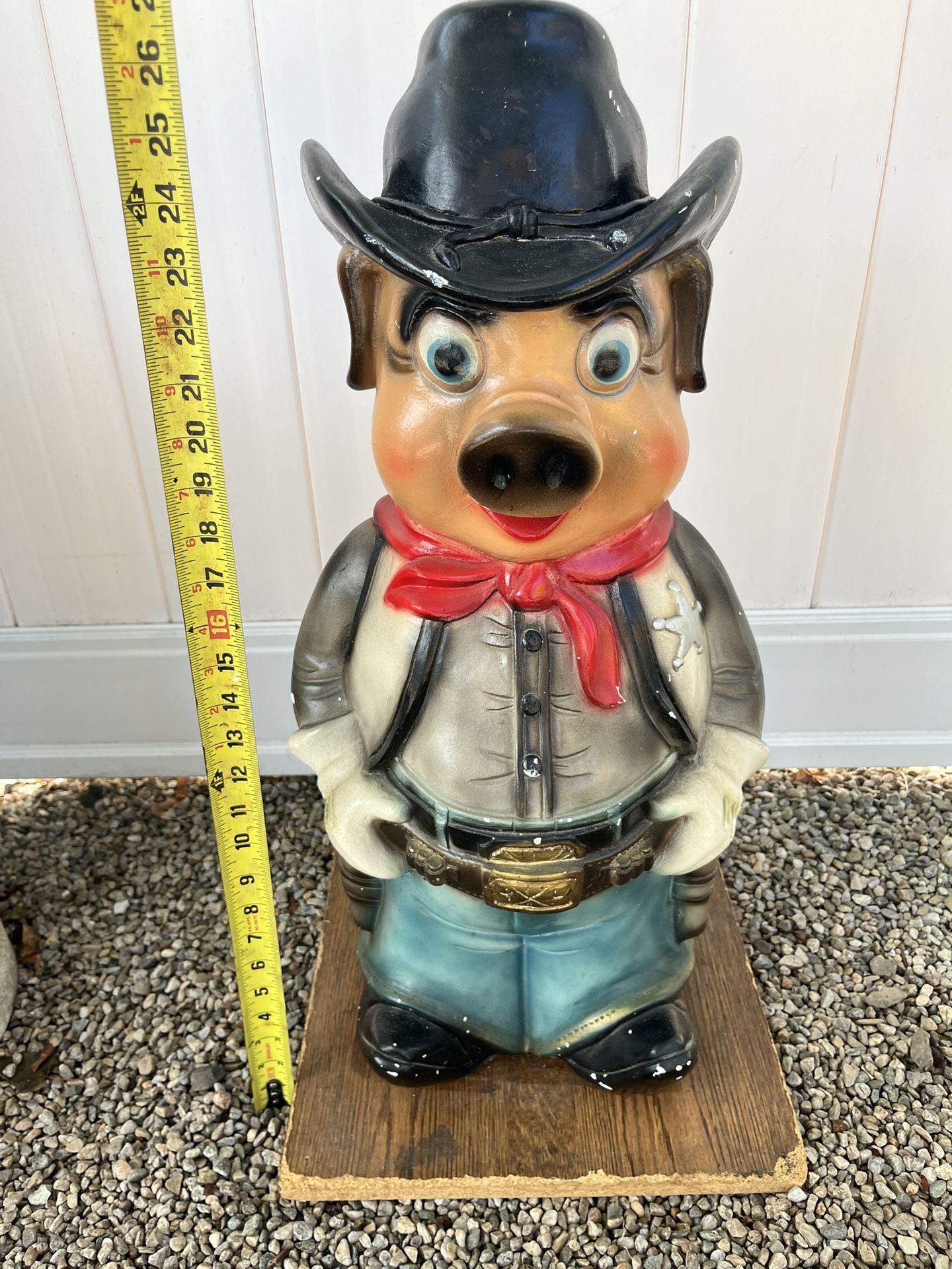 Rare 1950 Jumbo Chalkware Band 26” Tall!!