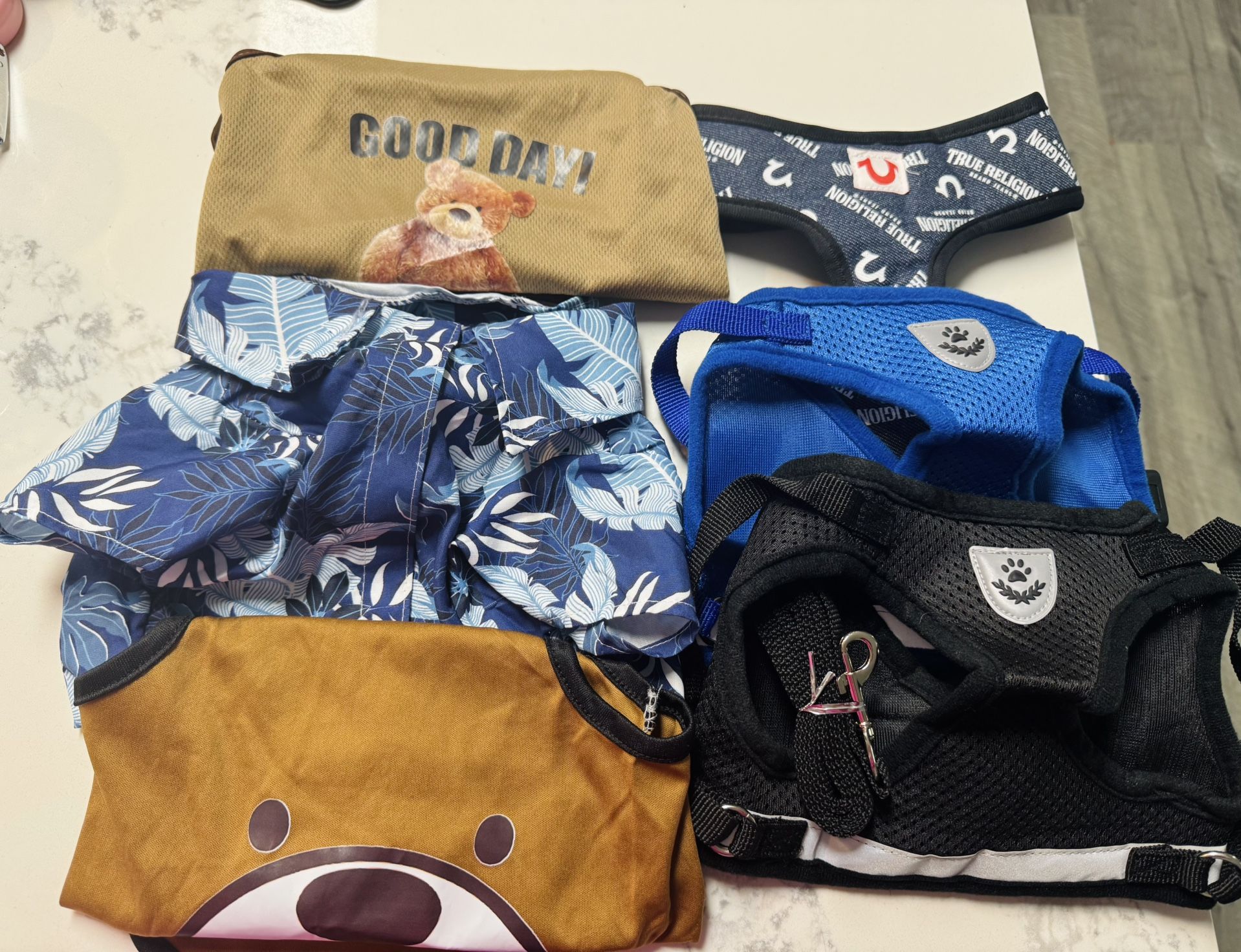 Dog Shirts And Harness For Small Dog Size S