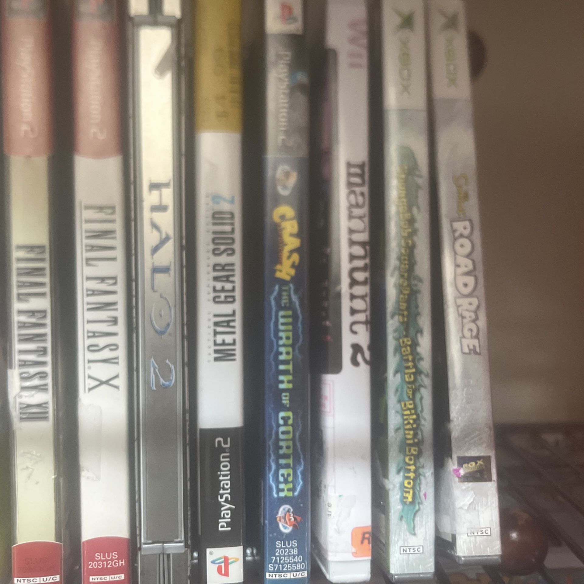 Ps2 Games ,original Xbox And Wii Games 