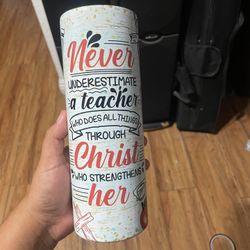 Teacher Gift Tumbler