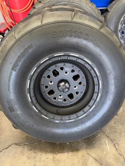 Polaris RZR paddles tires and wheels. DWT 3 piece wheel