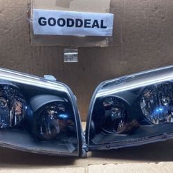 Oh43 Fit 06-09 Toyota 4 Runner Headlight Pair Lights Lamp