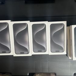 iPhone 15 Pro Max & 13 Boxes With Original Contents