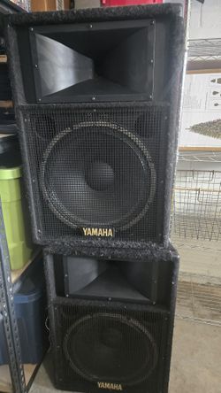 Huge Yamaha Subwoofers Heavy 