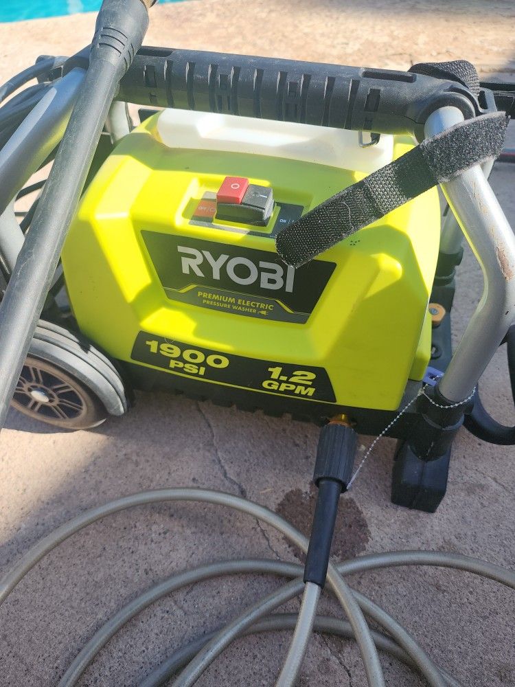 Ryobi 1900 PSI Pressure Washer