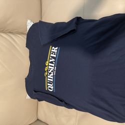Quicksilver Blue Tee