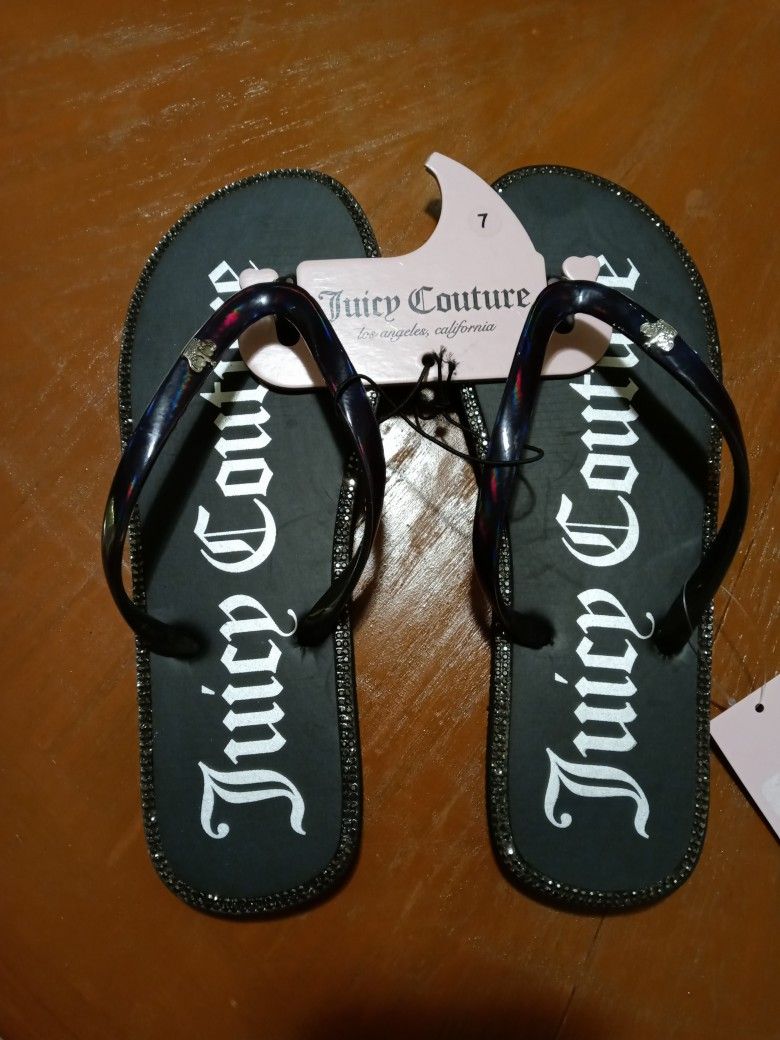 Juicy Couture Sparks Flip Flops