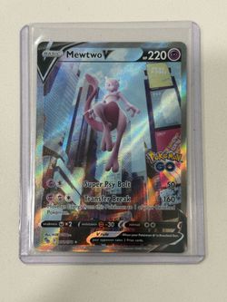 Mewtwo Alt Art Pokemon Go Pokemon Card