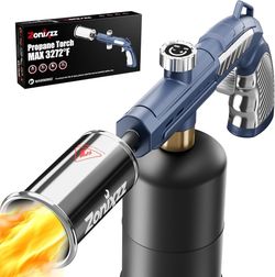 Brand new in box Powerful Propane Torch - kitchen torch with Adjustable Flame, 3272°F flame thrower for Sous Vide, Searing Steak, BBQ, Grill, Campfire