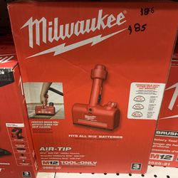 Milwaukee New Air Tip 12M No Battery