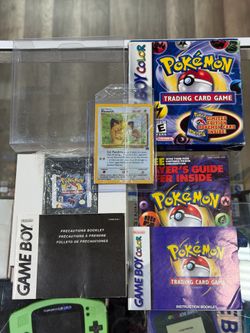 Pokémon Trading Card Game Gameboy Color with Promo